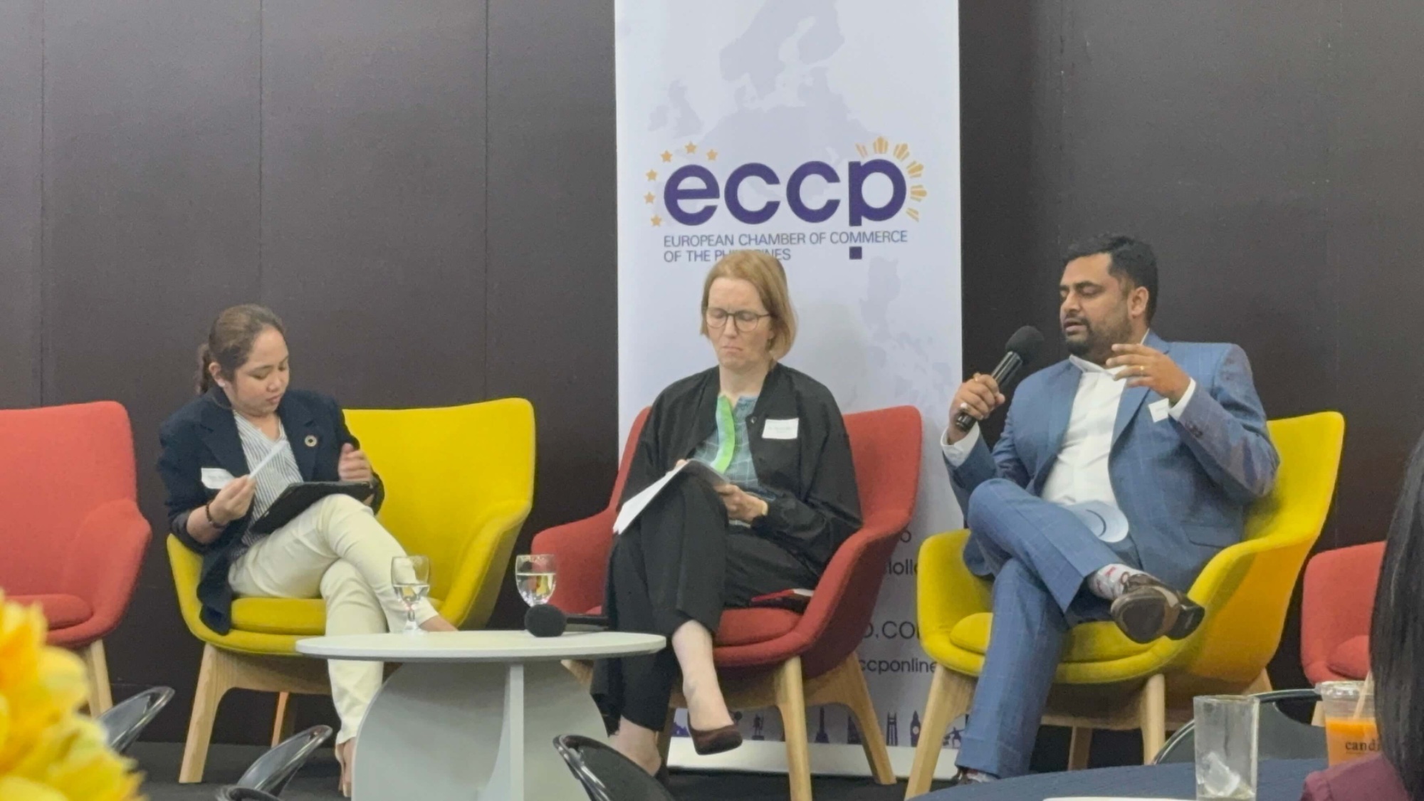 Shaurya Ritwik at AIM podium, ASEAN Climate Action Dialogue