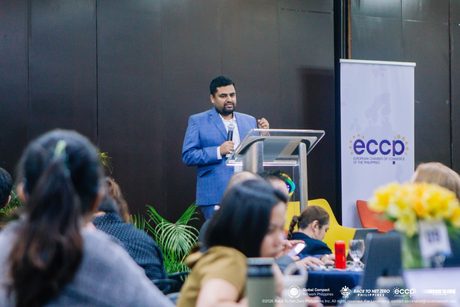 Shaurya Ritwik at ECCP podium