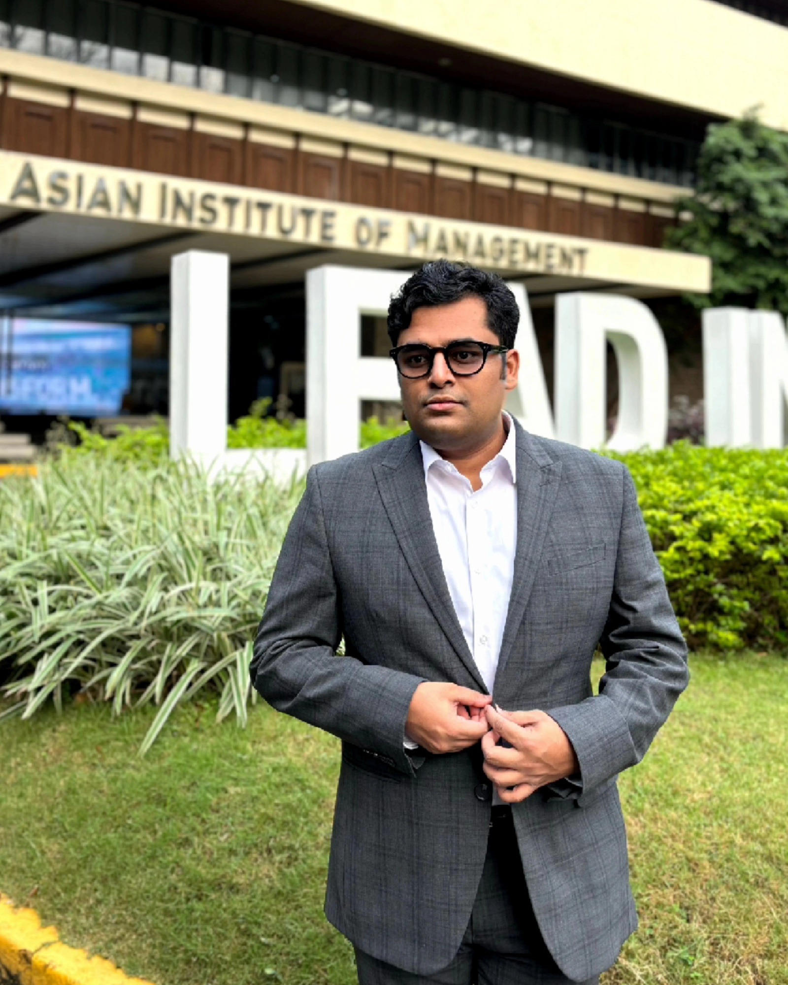 Shaurya Ritwik at the Asian Institute of Management