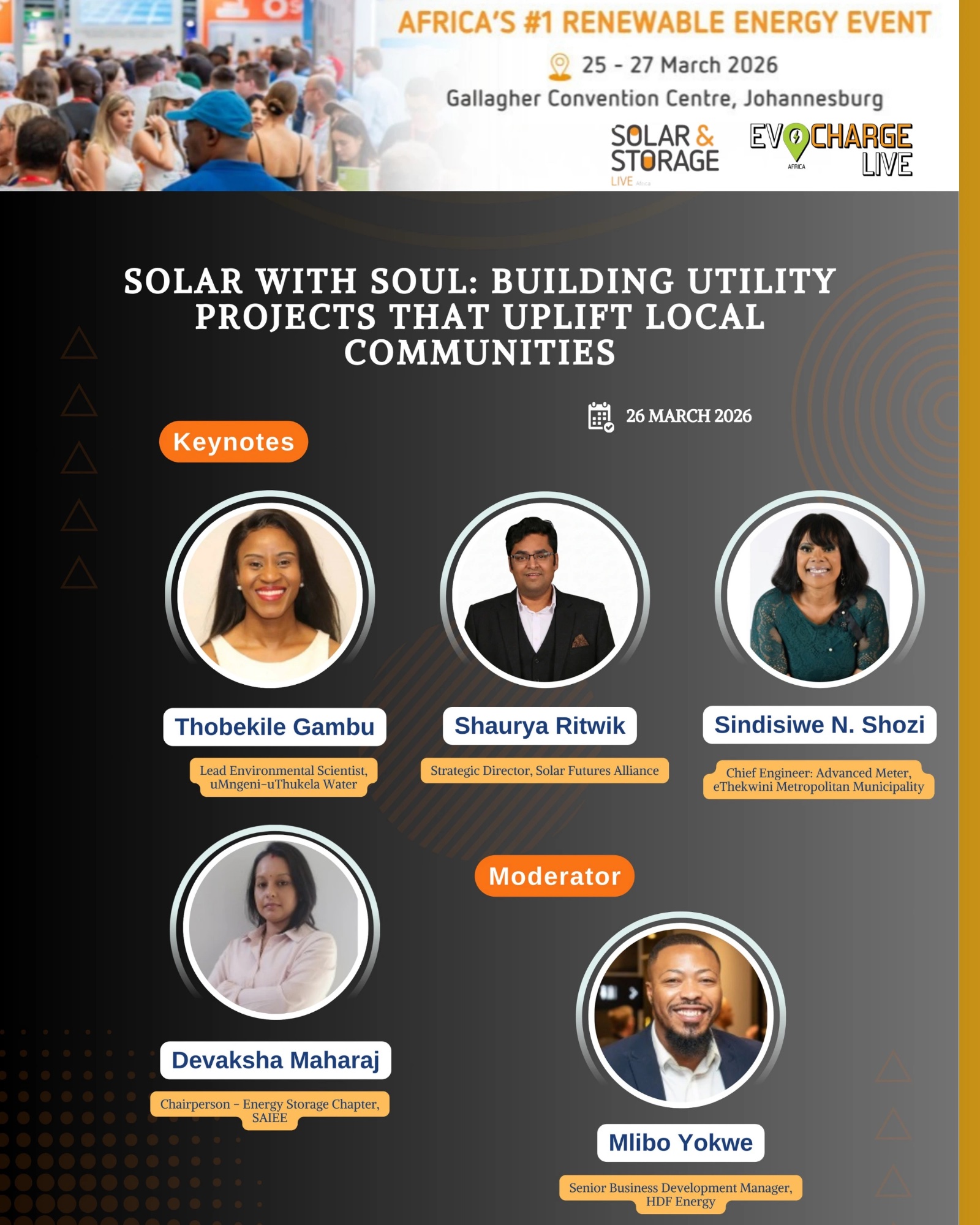 Solar & Storage Live Africa — Solar with Soul