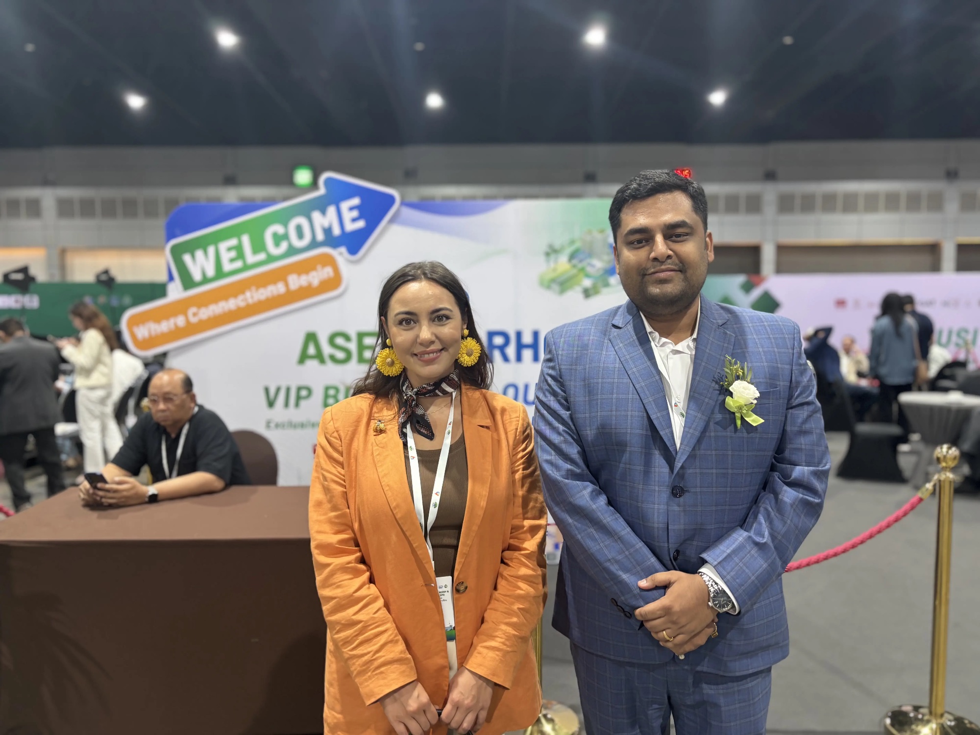 Shaurya Ritwik at ASEE 2026 VIP Business Lounge